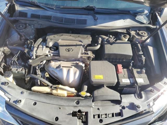 4T1BF1FK2CU202448 - 2012 TOYOTA CAMRY BASE GRAY photo 11