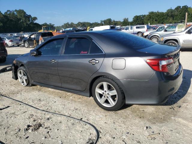 4T1BF1FK2CU202448 - 2012 TOYOTA CAMRY BASE GRAY photo 2
