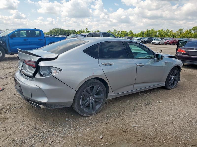 19UUB6F50MA003208 - 2021 ACURA TLX TECH A SILVER photo 3