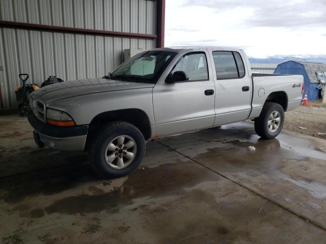 1D7HG38XX3S172746 - 2003 DODGE DAKOTA QUAD SPORT SILVER photo 1