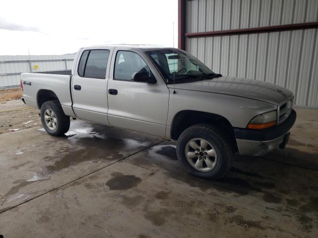 1D7HG38XX3S172746 - 2003 DODGE DAKOTA QUAD SPORT SILVER photo 4