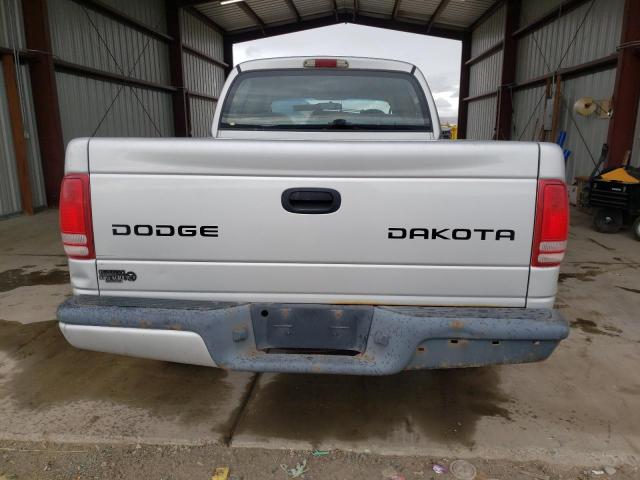 1D7HG38XX3S172746 - 2003 DODGE DAKOTA QUAD SPORT SILVER photo 6