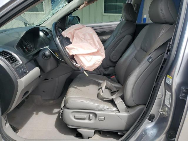 JHLRE387X8C045679 - 2008 HONDA CR-V EXL SILVER photo 7