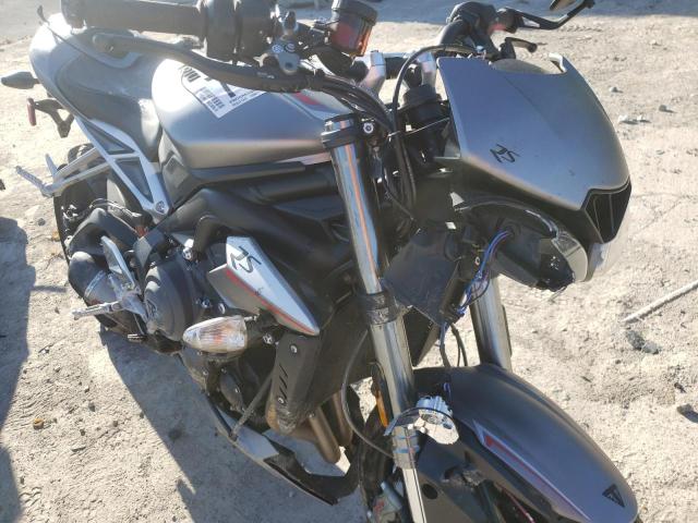 SMTA464S3JT863125 - 2018 TRIUMPH MOTORCYCLE STREET TRI RS GRAY photo 9