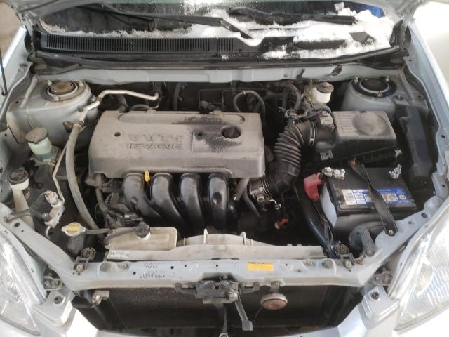 2T1KR32E57C672385 - 2007 TOYOTA COROLLA MA XR SILVER photo 11