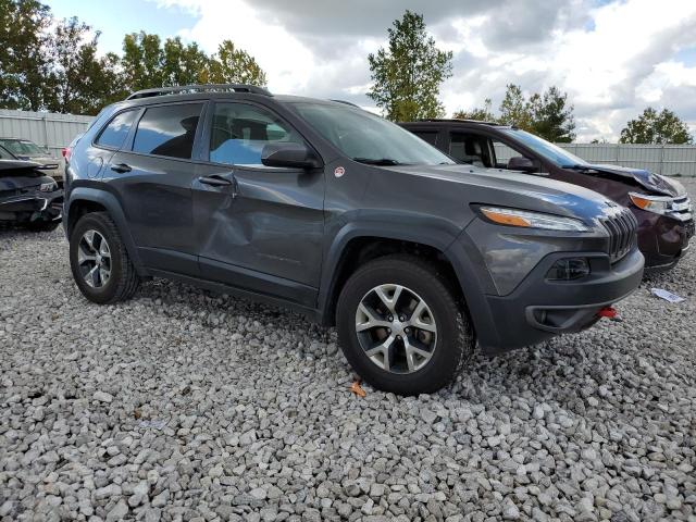1C4PJMBS5HW647598 - 2017 JEEP CHEROKEE TRAILHAWK GRAY photo 4