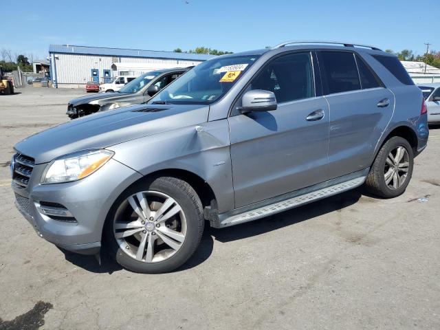 4JGDA5HB6CA024959 - 2012 MERCEDES-BENZ ML 350 4MATIC GRAY photo 1