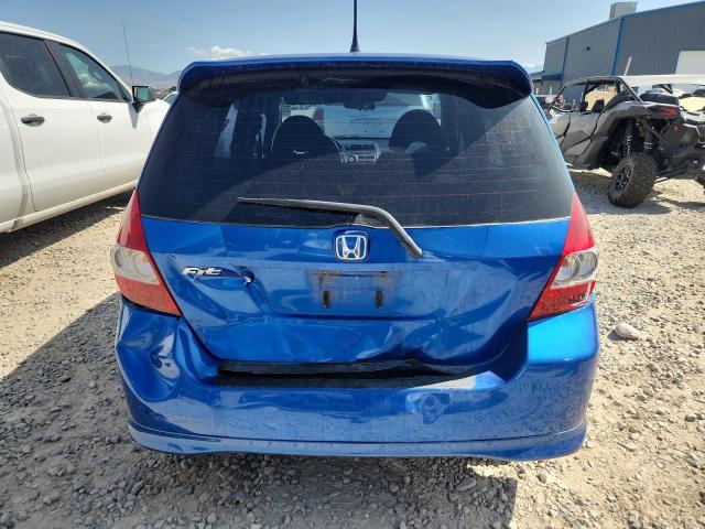 JHMGD38697S063611 - 2007 HONDA FIT S أزرق صورة 6