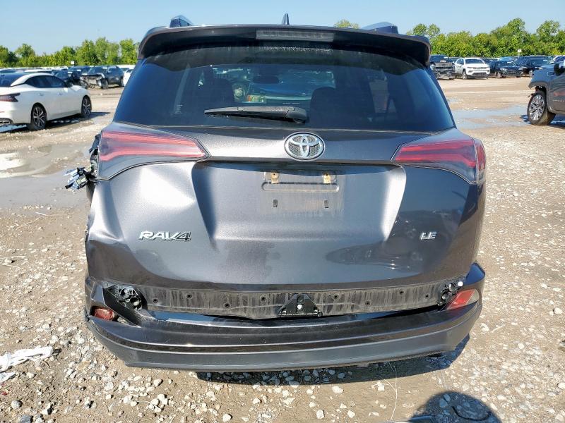 JTMZFREV8JJ740924 - 2018 TOYOTA RAV4 LE GRAY photo 6
