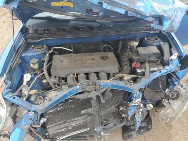 2T1KR32E68C719120 - 2008 TOYOTA COROLLA MA XR BLUE photo 11