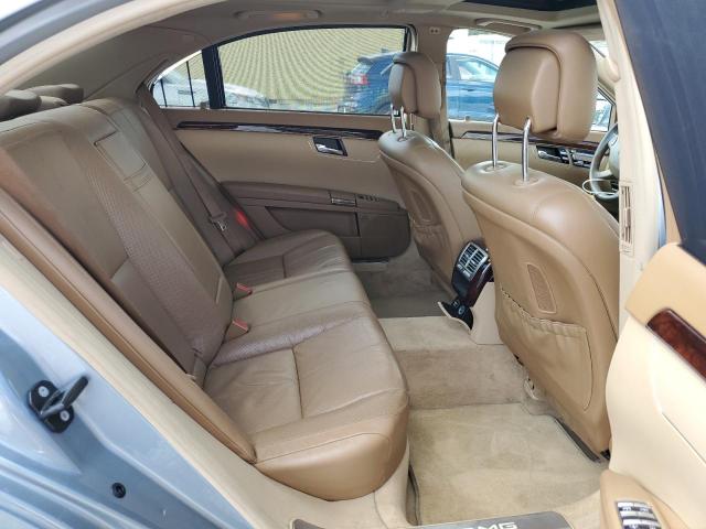 WDDNG86X47A145590 - 2007 MERCEDES-BENZ S 550 4MATIC SILVER photo 10
