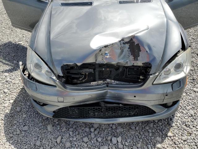 WDDNG86X47A145590 - 2007 MERCEDES-BENZ S 550 4MATIC SILVER photo 11