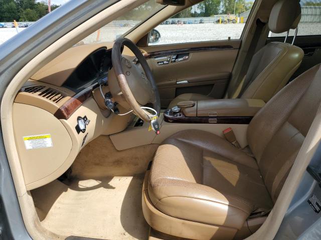 WDDNG86X47A145590 - 2007 MERCEDES-BENZ S 550 4MATIC SILVER photo 7