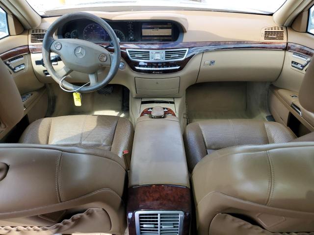 WDDNG86X47A145590 - 2007 MERCEDES-BENZ S 550 4MATIC SILVER photo 8