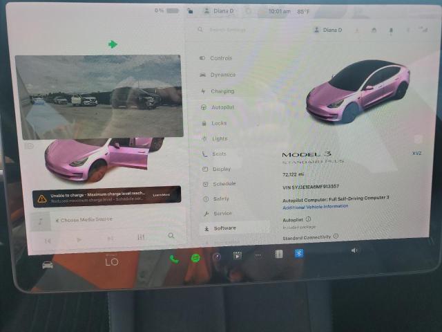 5YJ3E1EA6MF913357 - 2021 TESLA MODEL 3 白色 照片 9