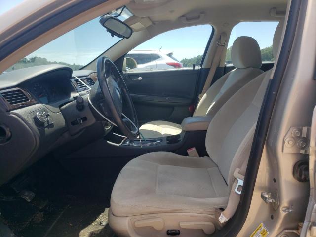 2G1WF5E38C1294354 - 2012 CHEVROLET IMPALA LS GOLD photo 7