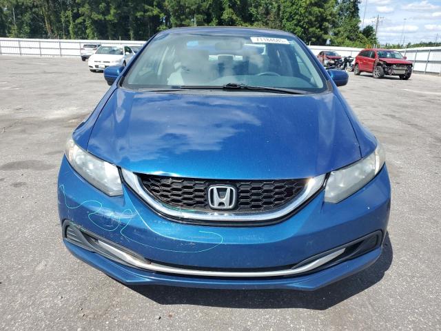 19XFB2F84FE065334 - 2015 HONDA CIVIC EX BLUE photo 5