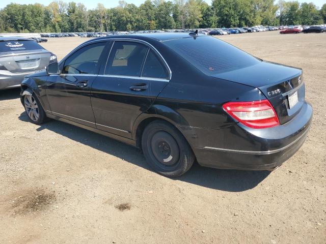 WDDGF81X28F062800 - 2008 MERCEDES-BENZ C 300 4MATIC BLACK photo 2