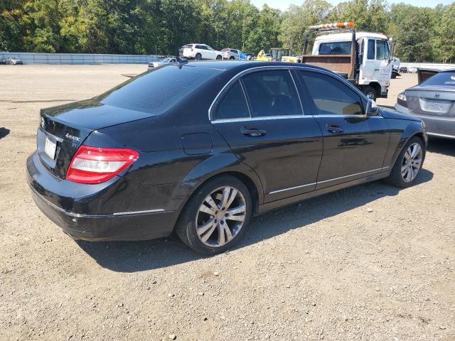 WDDGF81X28F062800 - 2008 MERCEDES-BENZ C 300 4MATIC BLACK photo 3