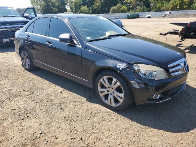 WDDGF81X28F062800 - 2008 MERCEDES-BENZ C 300 4MATIC BLACK photo 4