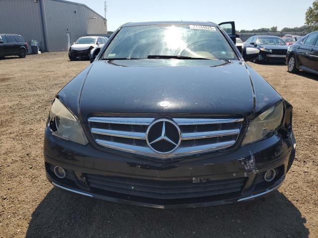 WDDGF81X28F062800 - 2008 MERCEDES-BENZ C 300 4MATIC BLACK photo 5