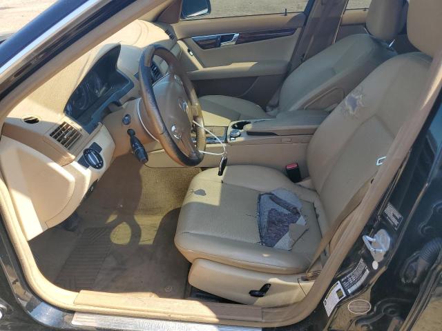 WDDGF81X28F062800 - 2008 MERCEDES-BENZ C 300 4MATIC BLACK photo 7