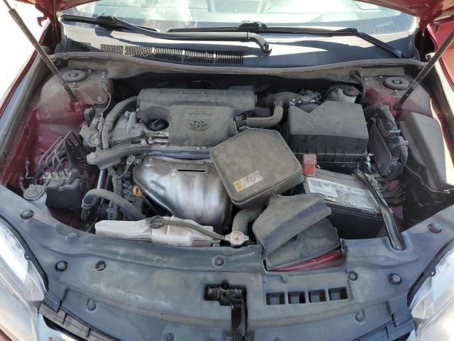 4T1BF1FK9HU725070 - 2017 TOYOTA CAMRY LE RED photo 11