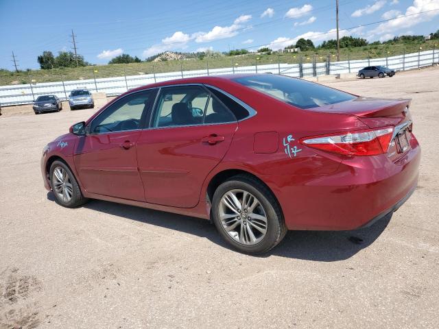 4T1BF1FK9HU725070 - 2017 TOYOTA CAMRY LE RED photo 2