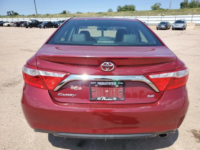 4T1BF1FK9HU725070 - 2017 TOYOTA CAMRY LE RED photo 6