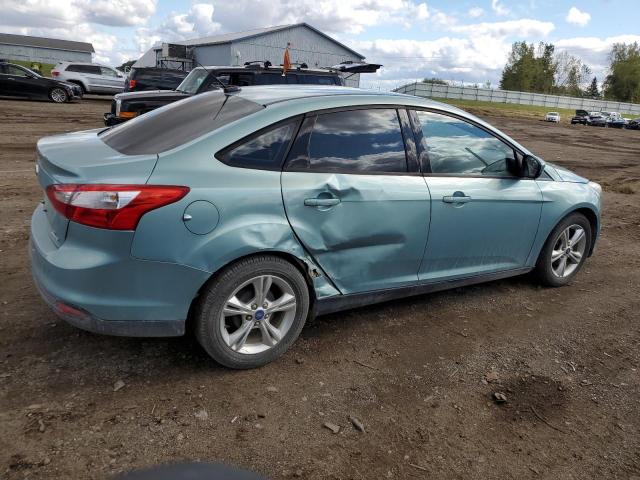 1FAHP3F24CL473773 - 2012 FORD FOCUS SE TEAL photo 3