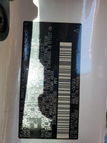 2T2BK1BA4DC167399 - 2013 LEXUS RX 350 BASE WHITE photo 14