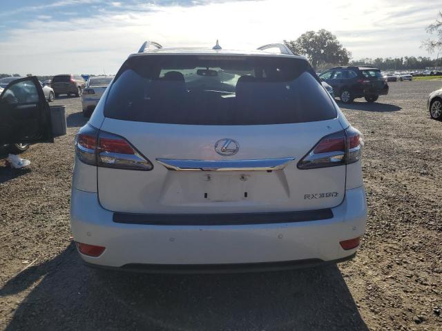 2T2BK1BA4DC167399 - 2013 LEXUS RX 350 BASE WHITE photo 6