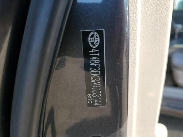 4T4BF3EK3AR053144 - 2010 TOYOTA CAMRY BASE Boz foto 12