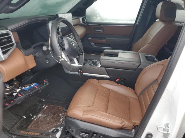 5TFMC5DB8RX062302 - 2024 TOYOTA TUNDRA CREWMAX PLATINUM თეთრი ფოტო 7