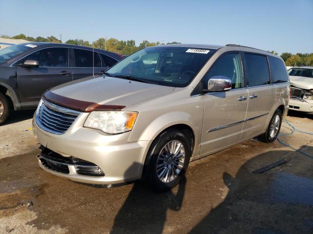 2C4RC1CG6DR651724 - 2013 CHRYSLER TOWN & COU TOURING L BEIGE photo 1