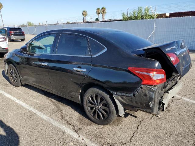 3N1AB7AP5JY312456 - 2018 NISSAN SENTRA S BLACK photo 2