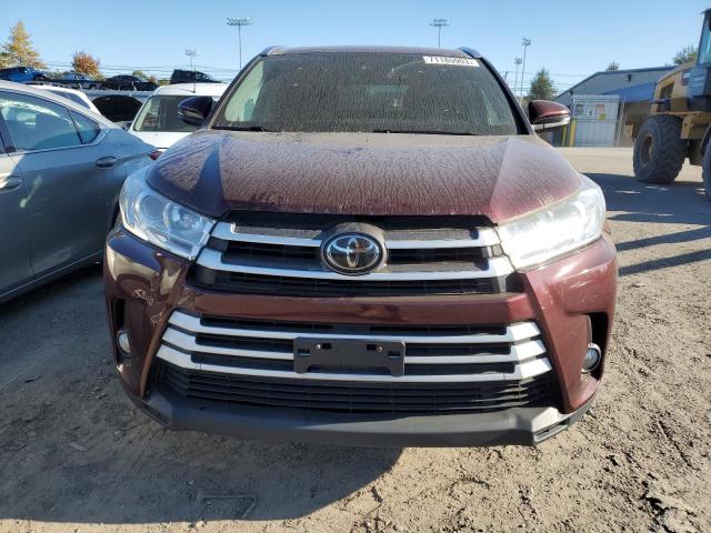 5TDJZRFHXHS356492 - 2017 TOYOTA HIGHLANDER SE RED photo 5