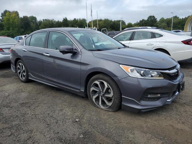 1HGCR2F92GA118934 - 2016 HONDA ACCORD EXL GRAY photo 4