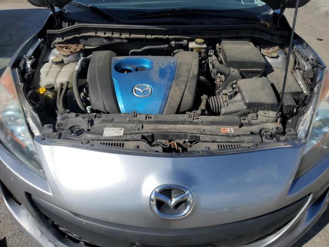 JM1BL1V81C1683037 - 2012 MAZDA 3 I SILVER photo 11