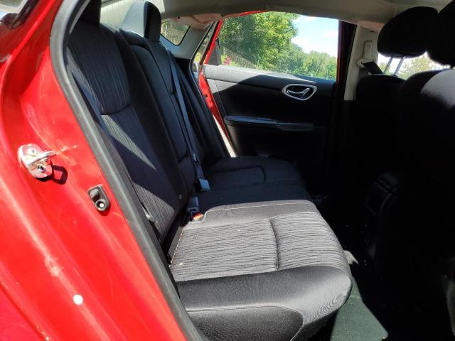 3N1AB7AP5KY262983 - 2019 NISSAN SENTRA S RED photo 10