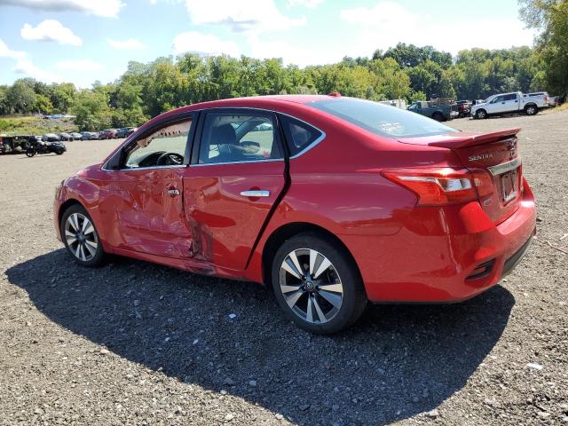 3N1AB7AP5KY262983 - 2019 NISSAN SENTRA S RED photo 2