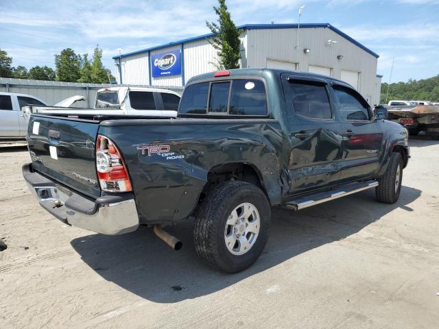 5TFJU4GN1BX005770 - 2011 TOYOTA TACOMA DOUBLE CAB PRERUNNER GREEN photo 3