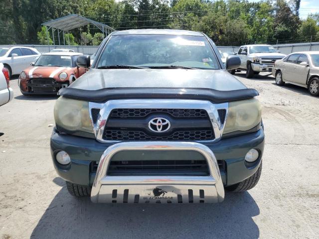 5TFJU4GN1BX005770 - 2011 TOYOTA TACOMA DOUBLE CAB PRERUNNER GREEN photo 5