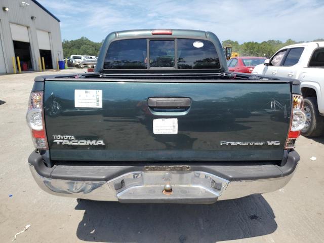 5TFJU4GN1BX005770 - 2011 TOYOTA TACOMA DOUBLE CAB PRERUNNER GREEN photo 6