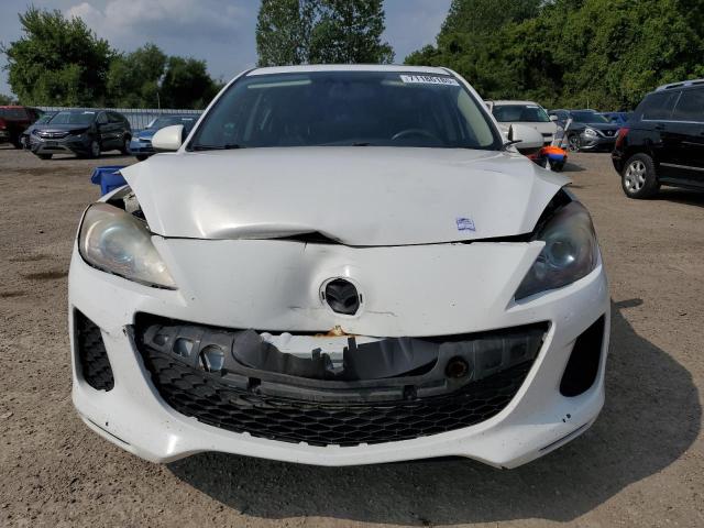 JM1BL1V78D1793835 - 2013 MAZDA 3 I WHITE photo 5