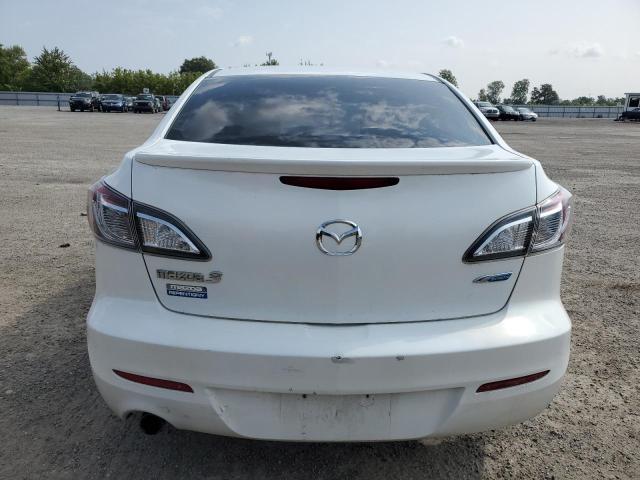 JM1BL1V78D1793835 - 2013 MAZDA 3 I WHITE photo 6
