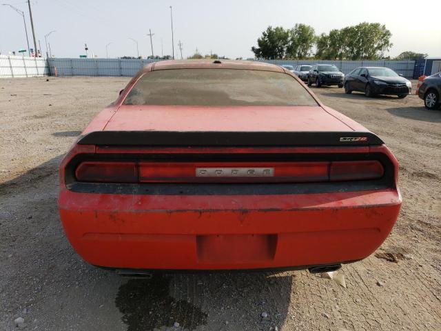 2B3LJ74W29H569671 - 2009 DODGE CHALLENGER SRT-8 RED photo 6