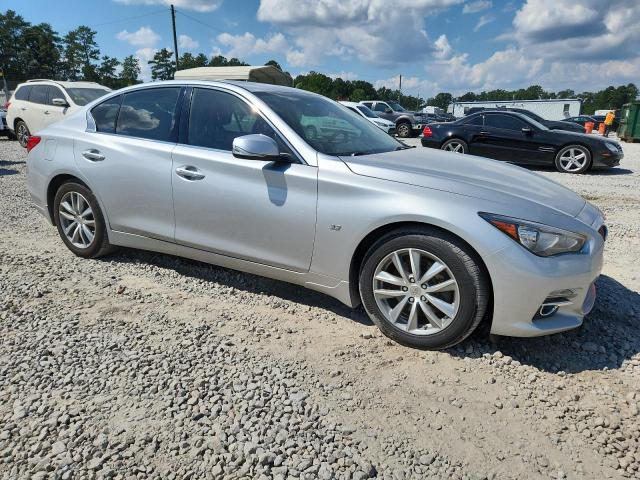 JN1BV7AR7FM422559 - 2015 INFINITI Q50 BASE SILVER photo 4