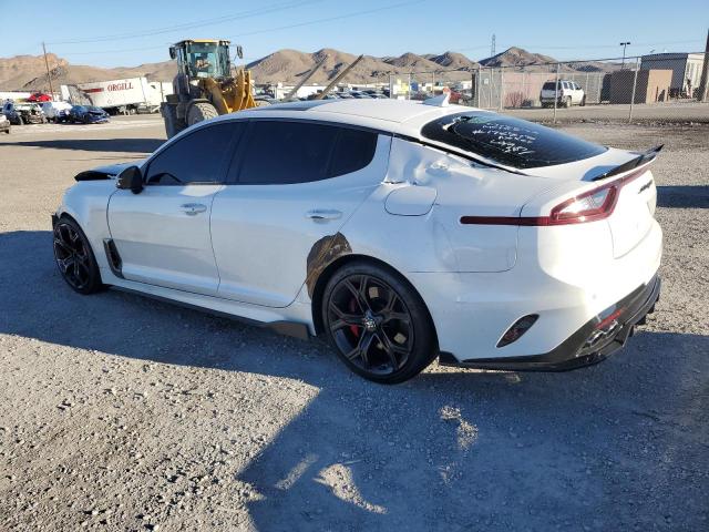 KNAE55LC9J6036047 - 2018 KIA STINGER GT2 WHITE photo 2