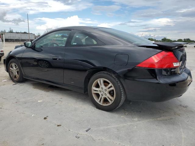 1HGCM72747A008399 - 2007 HONDA ACCORD EX BLACK photo 2